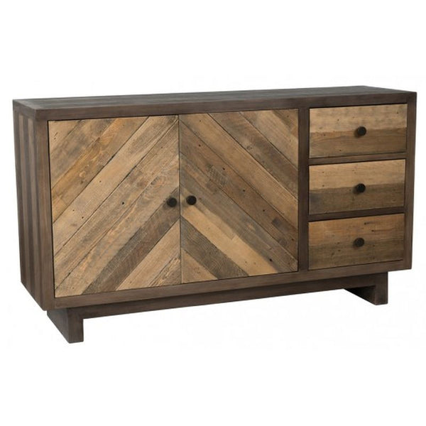 Chevron 3Dwr 2Dr Sideboard