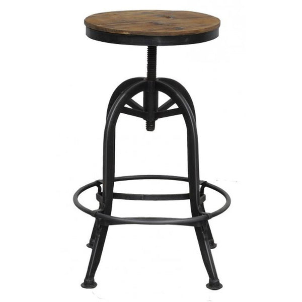 Akron Round Barstool