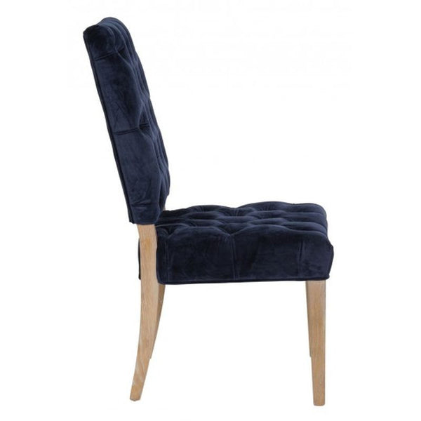 Rosalind Side Chair Navy