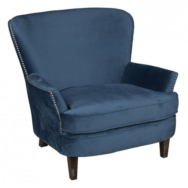 Elliot Club Chair Yale Blue