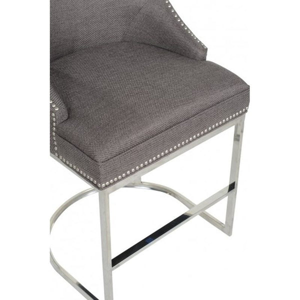 Calvin Counter Stool Smoke Brn