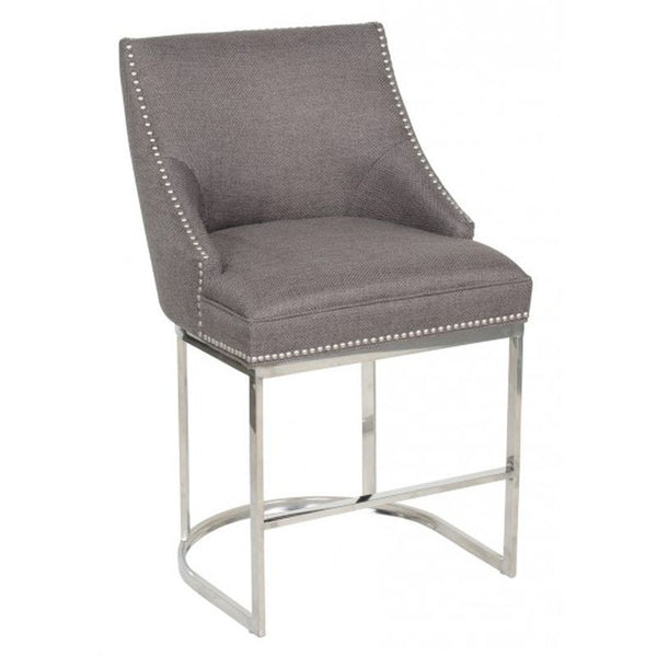 Calvin Counter Stool Smoke Brn