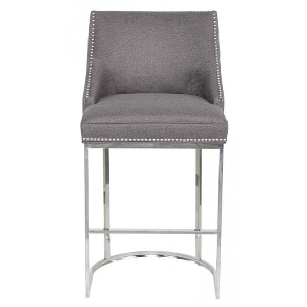 Calvin Barstool Smoke Brown