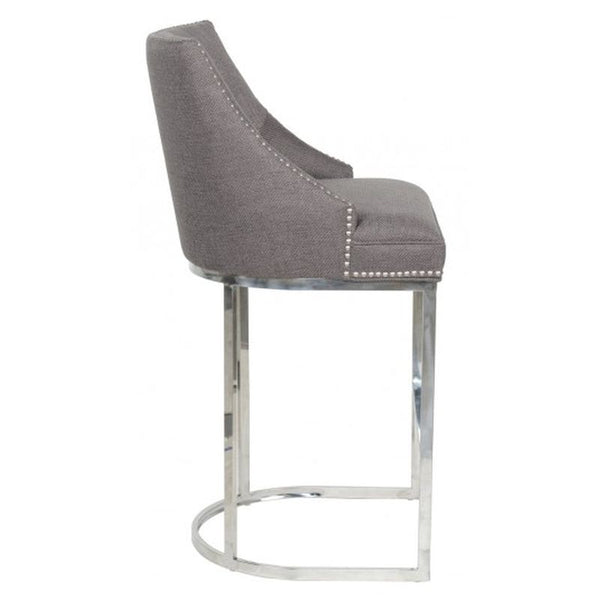 Calvin Barstool Smoke Brown