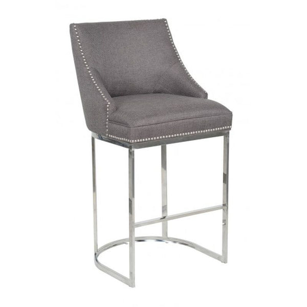 Calvin Barstool Smoke Brown