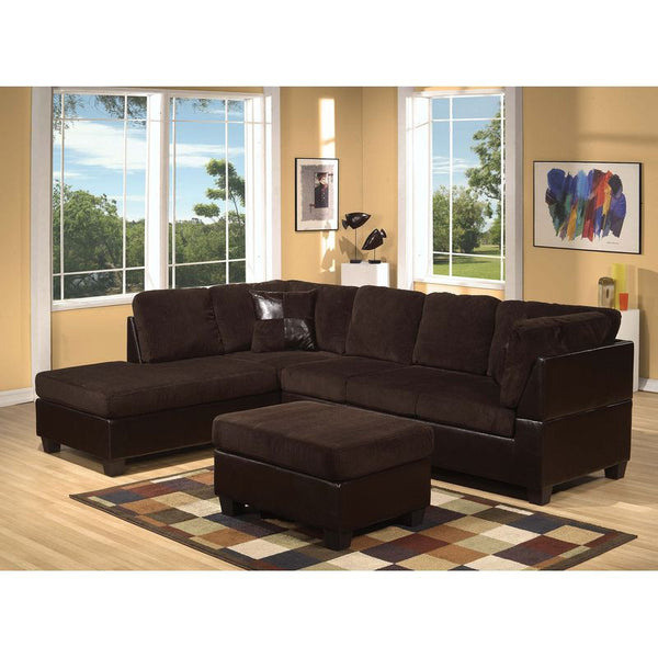 Sectional Sofa WIth 2 Pillows