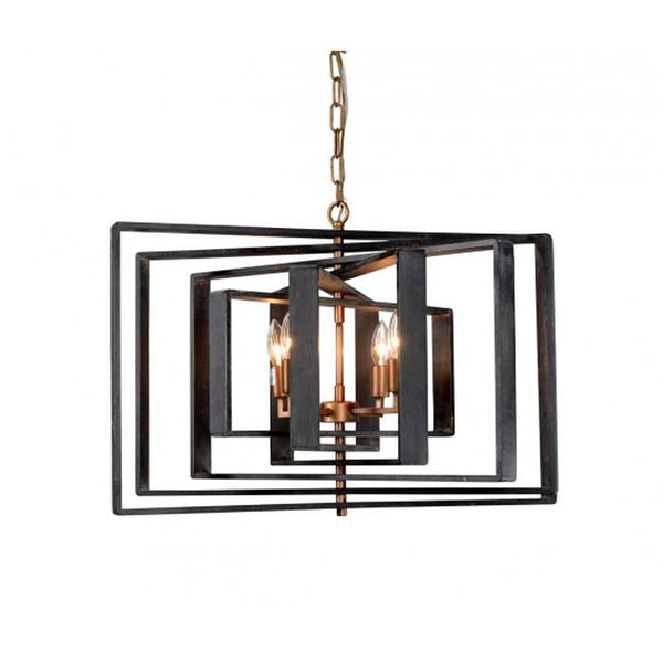 Rubix Chandelier Black Large