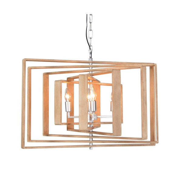 Rubix Chandelier Natural Large