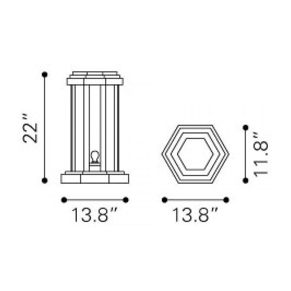 Latter Large Floor Lamp Natural