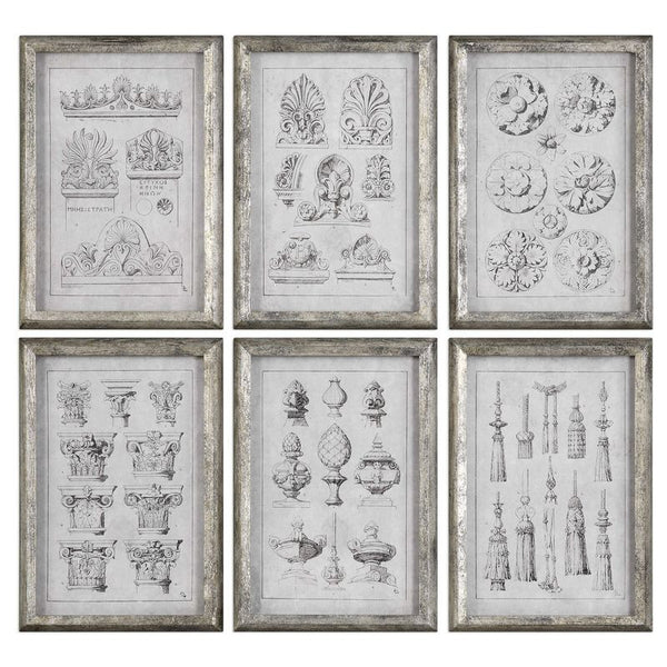 Architectural Accents, S/6