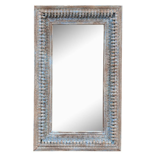 Jain Wd Mirror Frame Blue