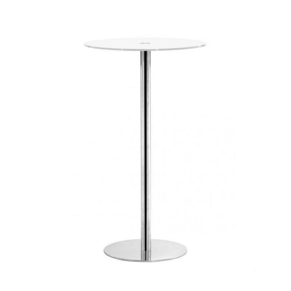 Cyclone Bar Table White