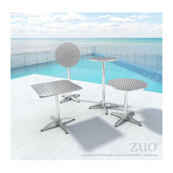 Christabel Square Table Aluminum