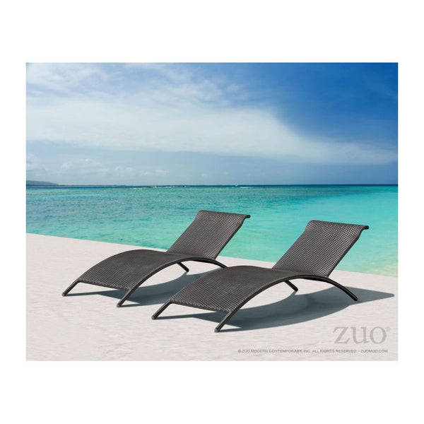 Biarritz Chaise Lounge Espresso