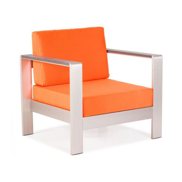 Cosmopolitan Arm Chair Cushion Orange