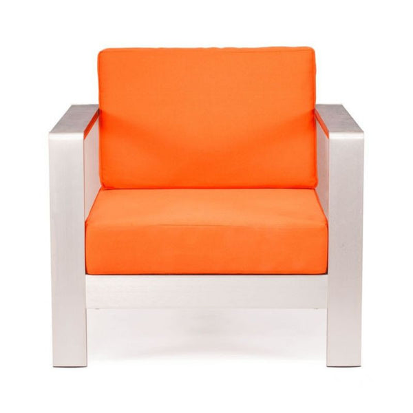 Cosmopolitan Arm Chair Cushion Orange
