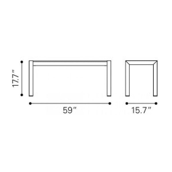 Metropolitan Double Bench