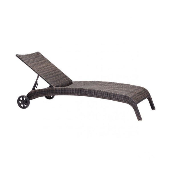 Lido Chaise Lounge Brown