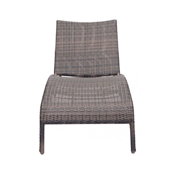 Lido Chaise Lounge Brown