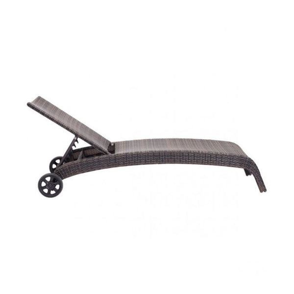 Lido Chaise Lounge Brown