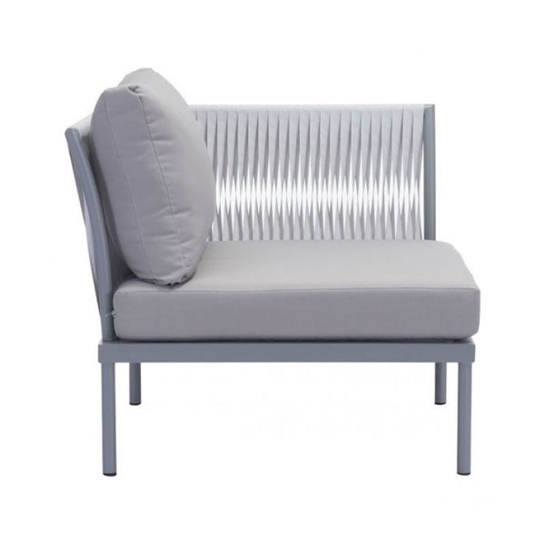 Sand Beach Back Cushion Light Gray
