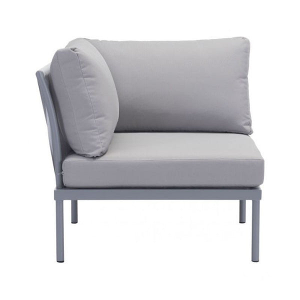 Sand Beach Back Cushion Light Gray