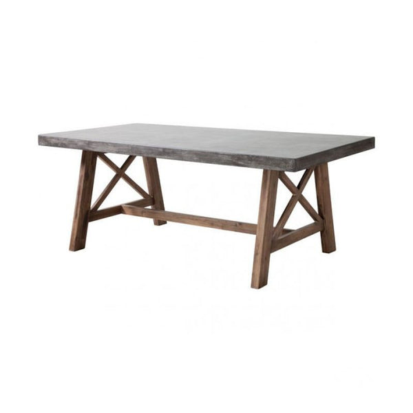 Ford Dining Table Cement & Natural