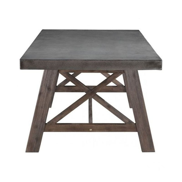 Ford Dining Table Cement & Natural