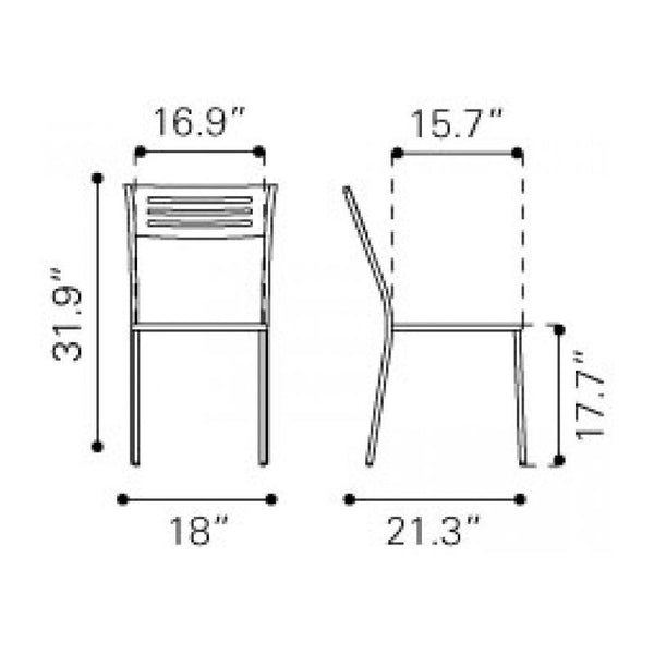 Wald Dining Chair White