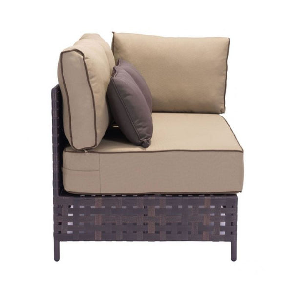 Pinery Right Rhf Corner Brown & Beige