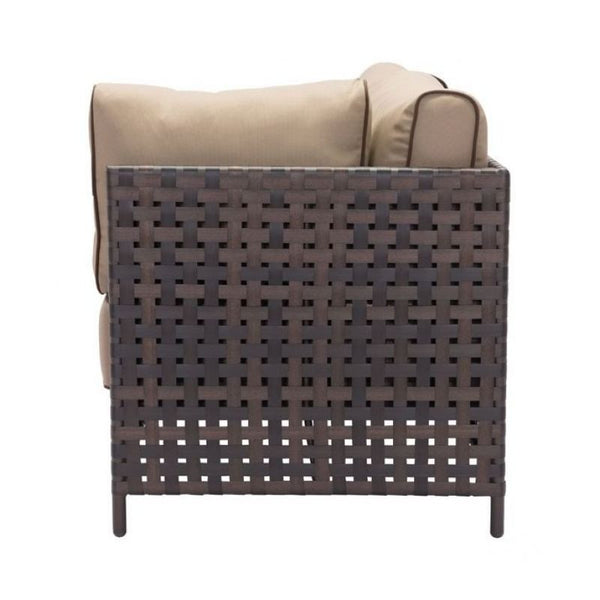 Pinery Right Rhf Corner Brown & Beige
