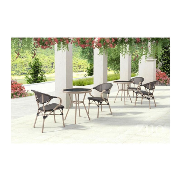 Mareilles Bistro Table Dark Brown