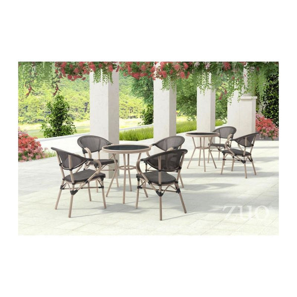 Mareilles Bistro Table Dark Brown