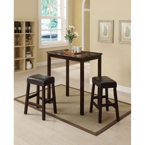 3 Piece Counter Height Set