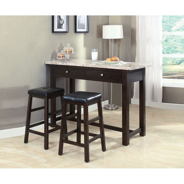 3 Piece Counter Height Set