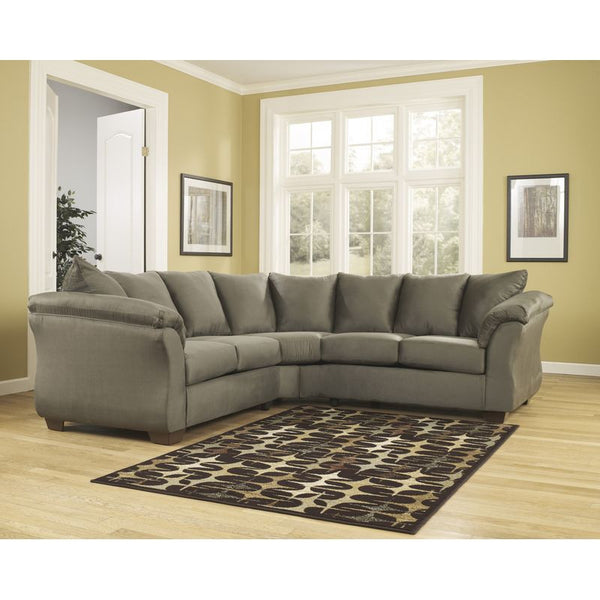 Darcy Sectional Green