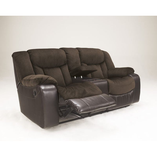 Tafton D DBL Rec Loveseat w/Console