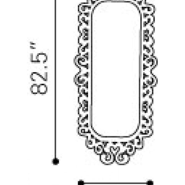 Shiva Mirror Black Edge