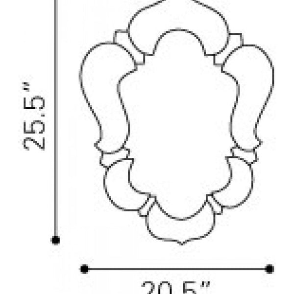 Vishnu Mirror Gray Edge