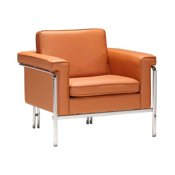 Singular Arm Chair Terracotta