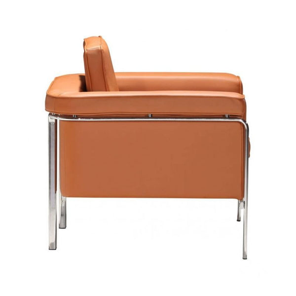 Singular Arm Chair Terracotta