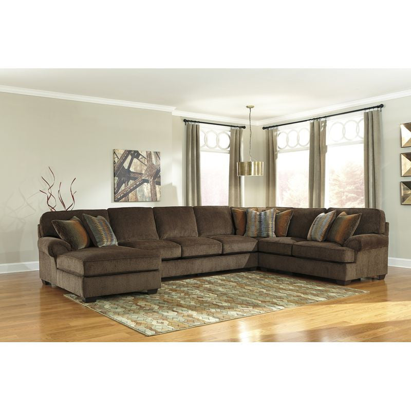 Denning 7 Seat Sectional w/Chaise Left