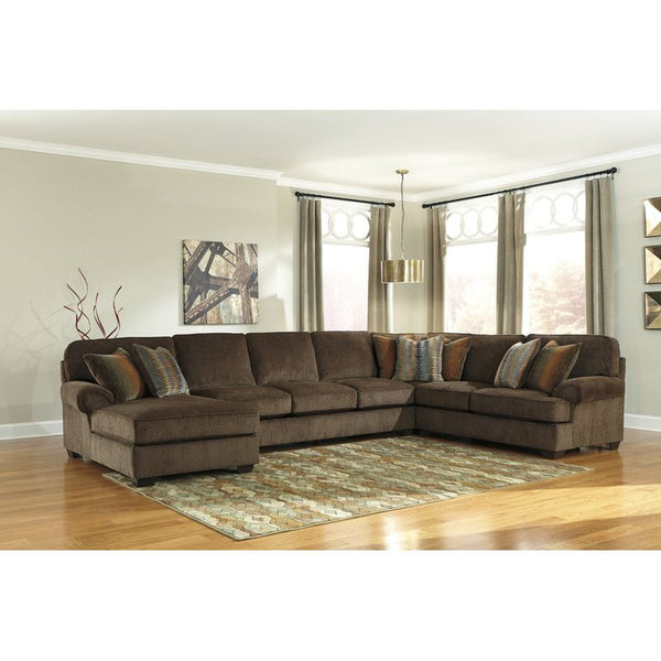 Denning 7 Seat Sectional w/Chaise Left