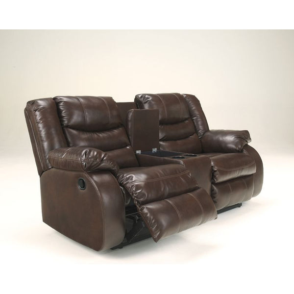 Linebacker DuraBlend DBL Rec Loveseat w/Console