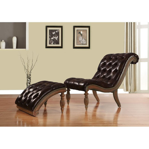 2 Piece Chair & Ottoman