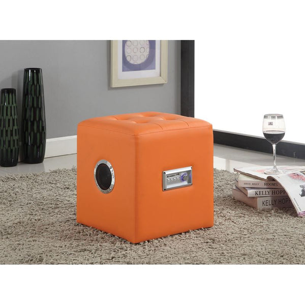Sound Lounge Ottoman WIth Bluetooth Speaker