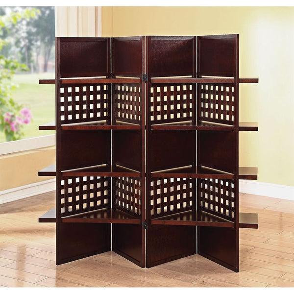 4-Panel Wooden Screen