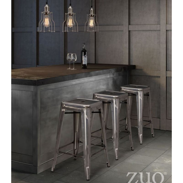 Marius Counter Stool Gunmetal