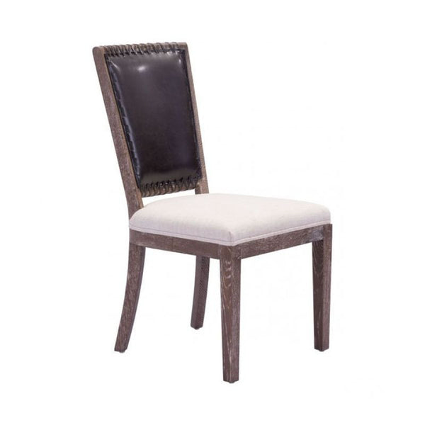 Market Dining Chair Brown & Beige