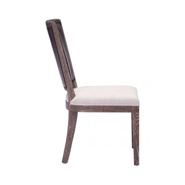 Market Dining Chair Brown & Beige